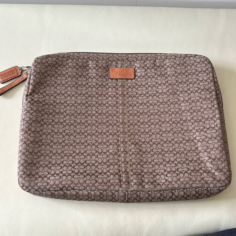Coach laptop bag